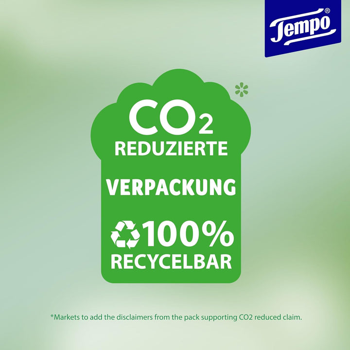 Tempo Sanft und Pflegend feuchtes Toilettenpapier Travelpack, Riesenpackung, 30 Stück