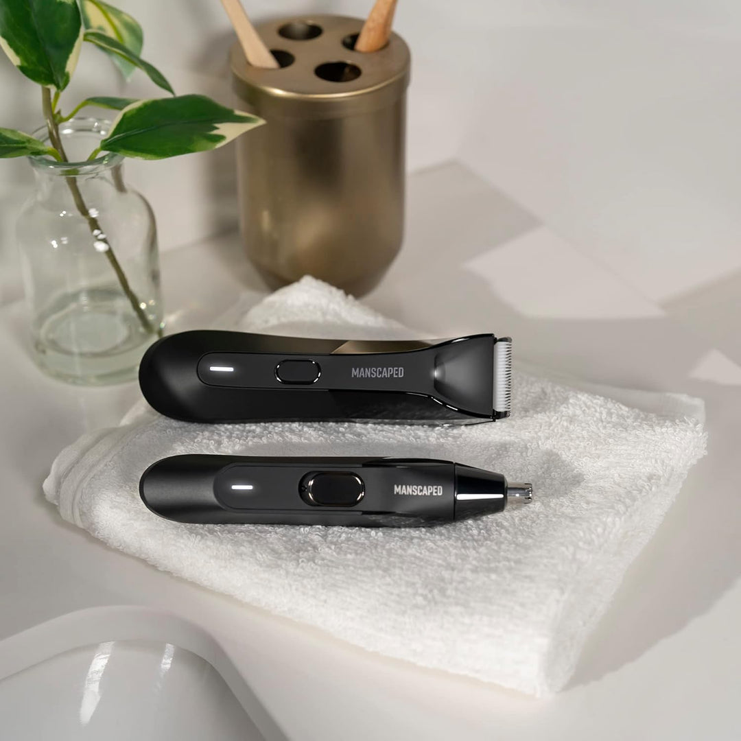 MANSCAPED™ The Perfect Duo 4.0 Contains The Lawn Mower™ 4.0 Waterproof Electric Groin Hair Trimmer a