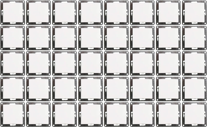 MC POWER - 40er Pack Wechselschalter | FLAIR | Schalter-Set im Vorteilspack mit Klemmanschluss, weis
