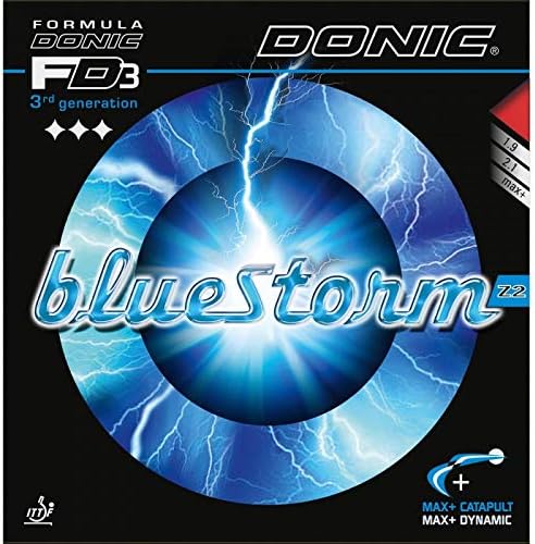 DONIC Belag Bluestorm Z2 2,1 mm, blau 2,1 mm, blau, 2,1 mm, blau 2,1 mm, blau