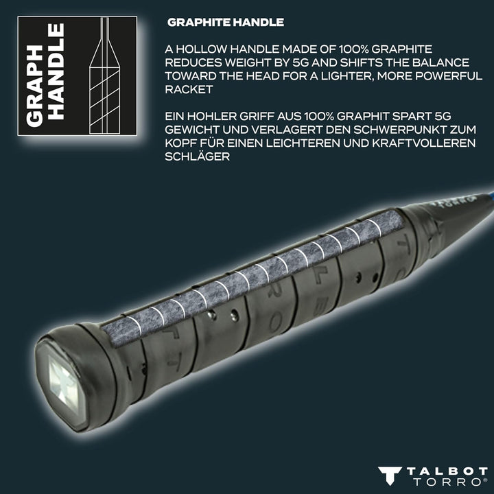 Talbot Torro Badm.-Schläger ISOFORCE 1011 C4, wh Einheitsgrösse, Einheitsgrösse