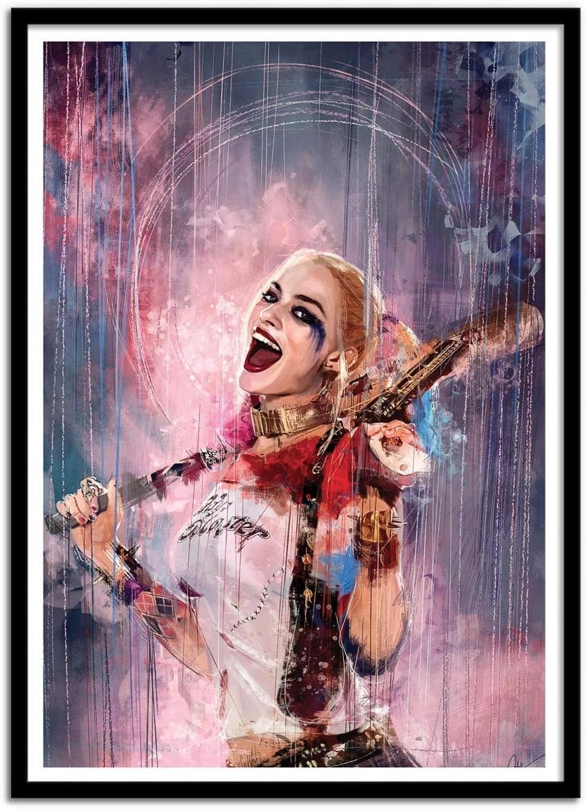 Wall Editions Art-Poster - Harley Quinn - Wisesnail