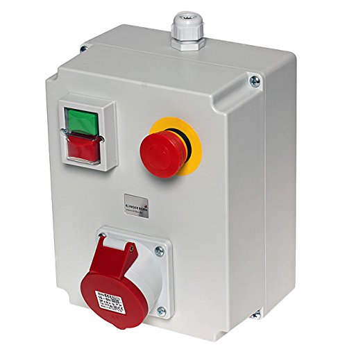 Schalter mit Unterspannungsauslösung und Not-Halt 3Ph-400V bis 7,5kW