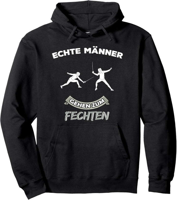 Fechten Lernen Spruch Lustig Degen Sport Kampfsport Fencing Pullover Hoodie