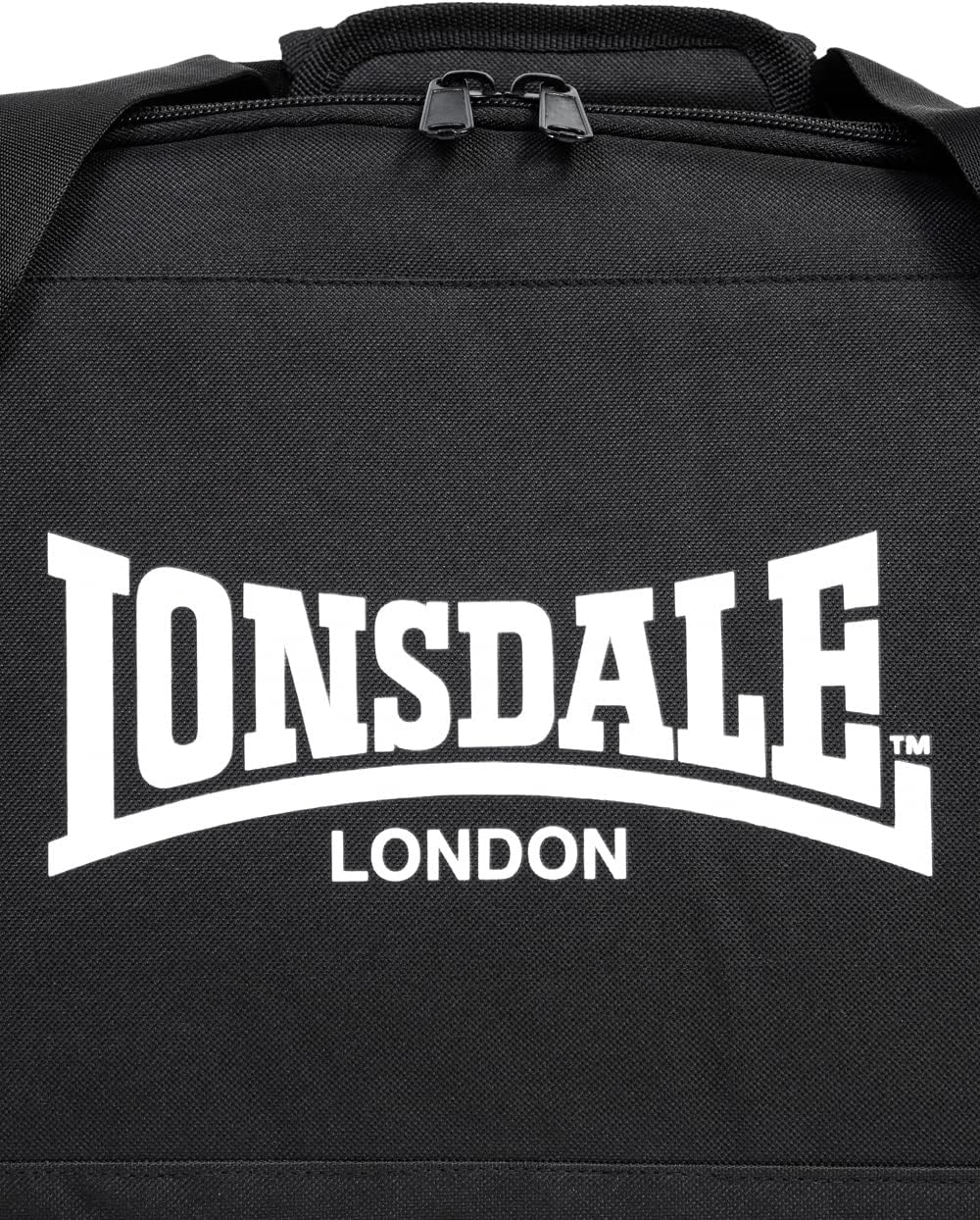 Lonsdale Sporttasche Syston Black/White 30 L, Black/White 30 L