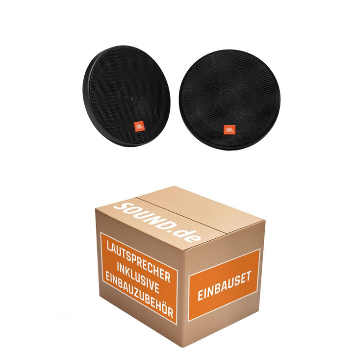 Lautsprecher Einbauset passend mit JBL STAGE2 624 | 2-Wege | 16,5cm Koax für FIAT Panda 169 Front