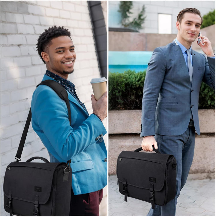 MATEIN Aktentasche Herren, Laptoptasche 15,6 Zoll, Wasserdicht Messenger Bag Laptop Tasche, Business