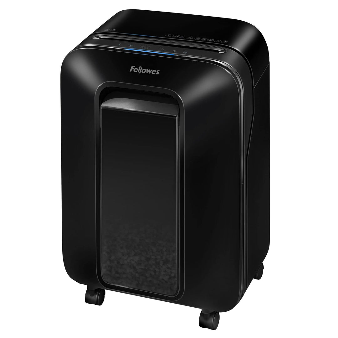 Fellowes Aktenvernichter 12 Blatt Partikelschnitt (P4), Papierschredder für Büro, Homeoffice, Powers