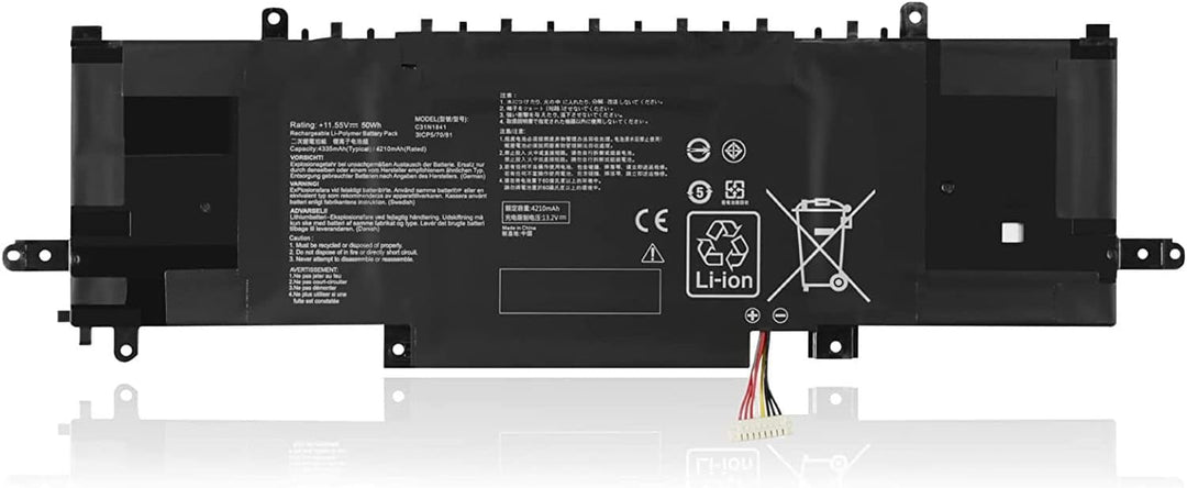 C31N1841 Laptop-Akku-Ersatz für ASUS ZenBook UX334FL UX333FAC UX433FL UX433FLC UM433DA UM433IQ UM434