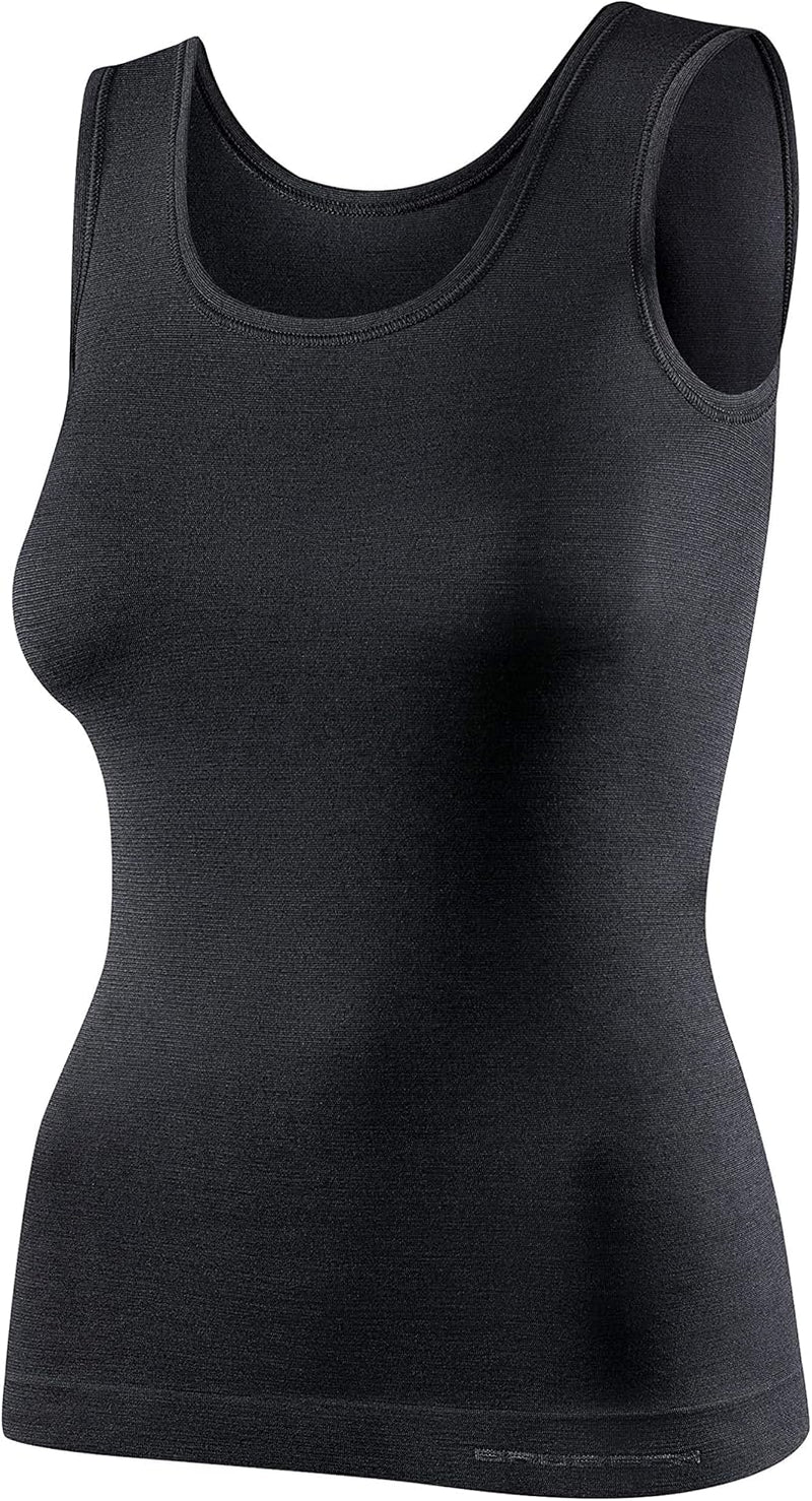 BRUBECK Damen Tank-Top | Ärmellos | Atmungsaktiv | Sport | Funktionsunterhemd | Oberteil | 41% Merin