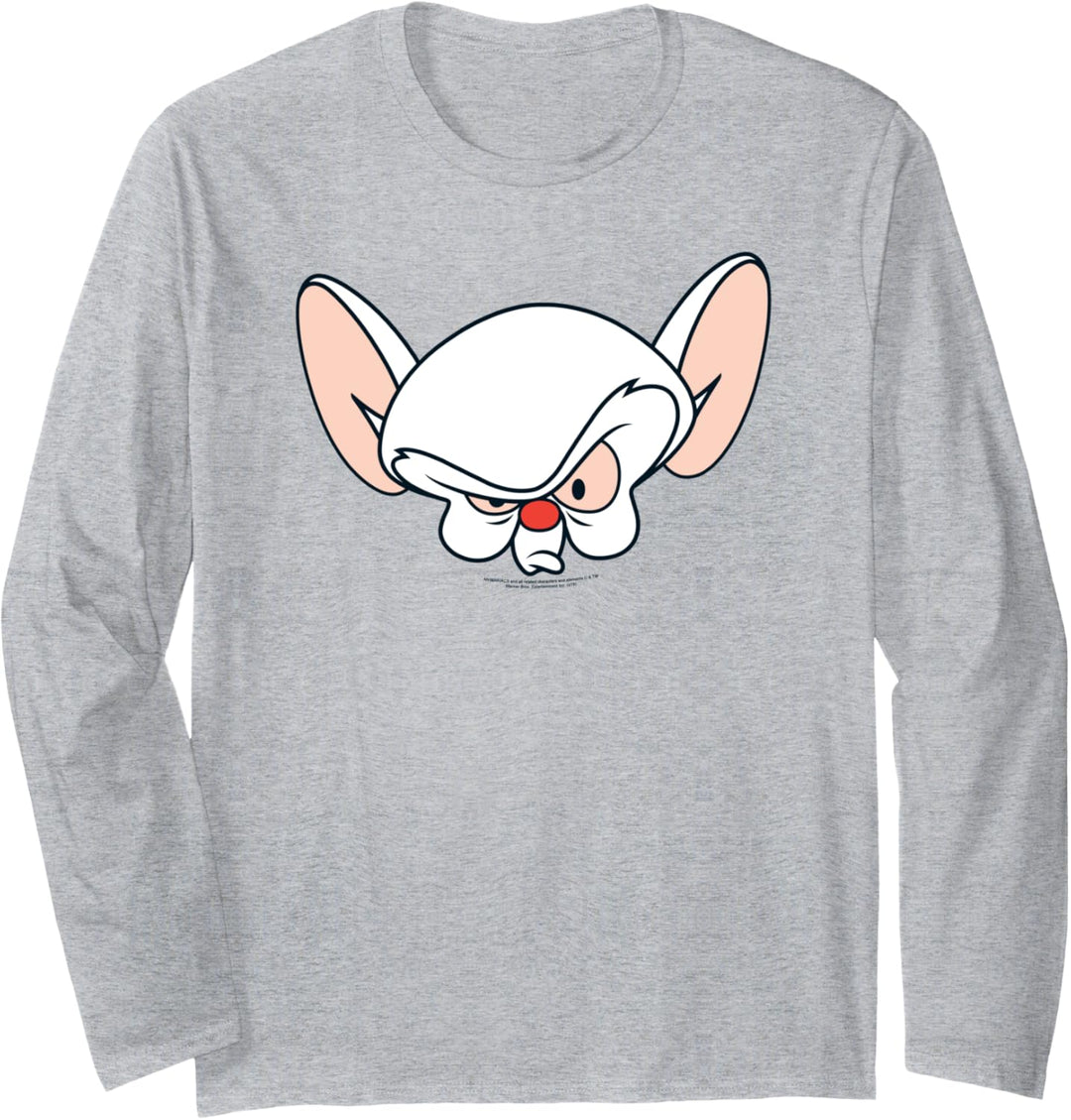 Pinky and the Brain Brain Langarmshirt