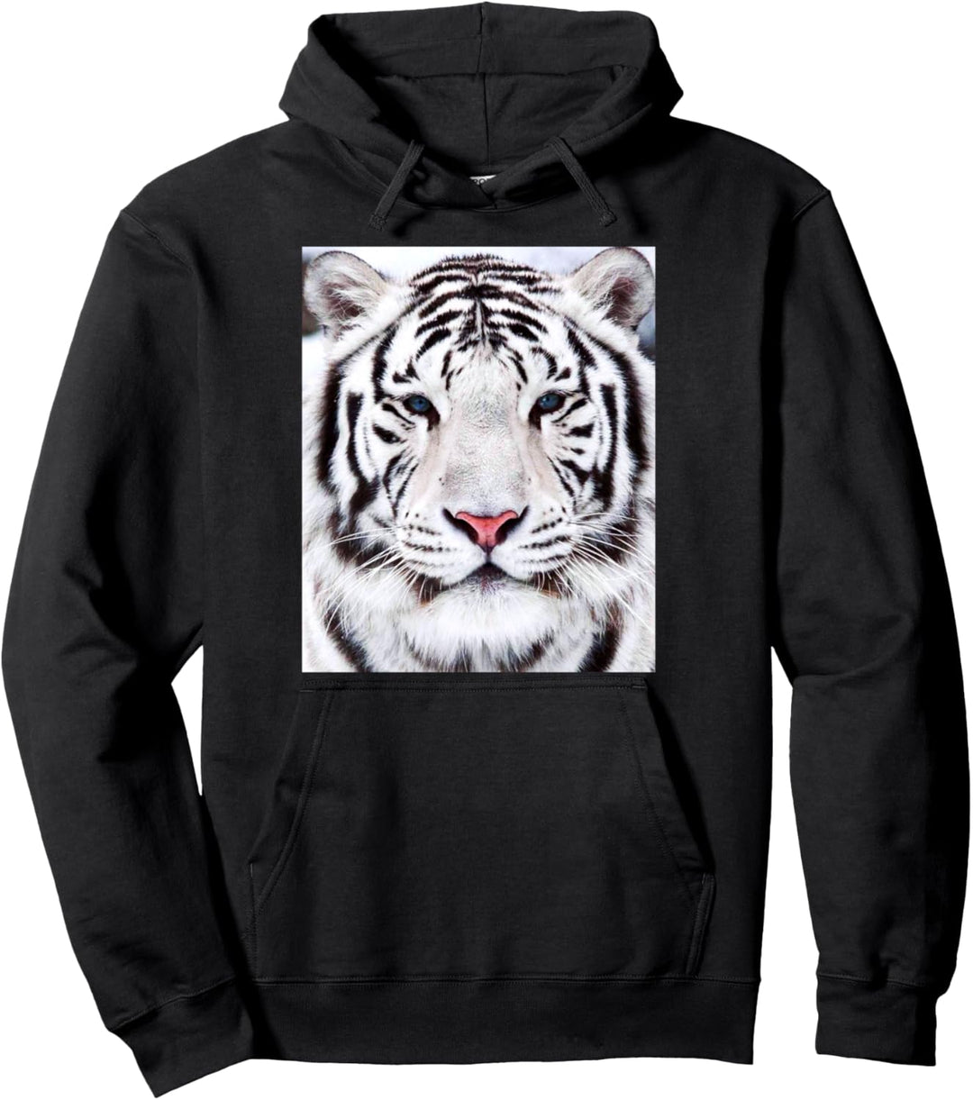 Cooles Wild White Tiger T-Shirt Leopard Tiger Grafikdesign Pullover Hoodie