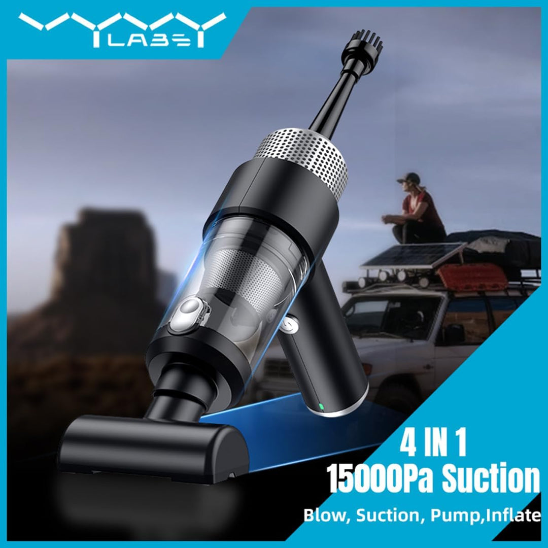 Handheld Car Vacuum Cleaner 15000 Pa with One-Button Dust Discharge (Blow/Suction) Mini/Tragbar/Aufl