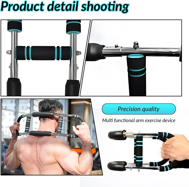 Ultimativer Twister-Armtrainer, verstellbares, tragbares Brust- und Armtrainingsgerät mit Federwider