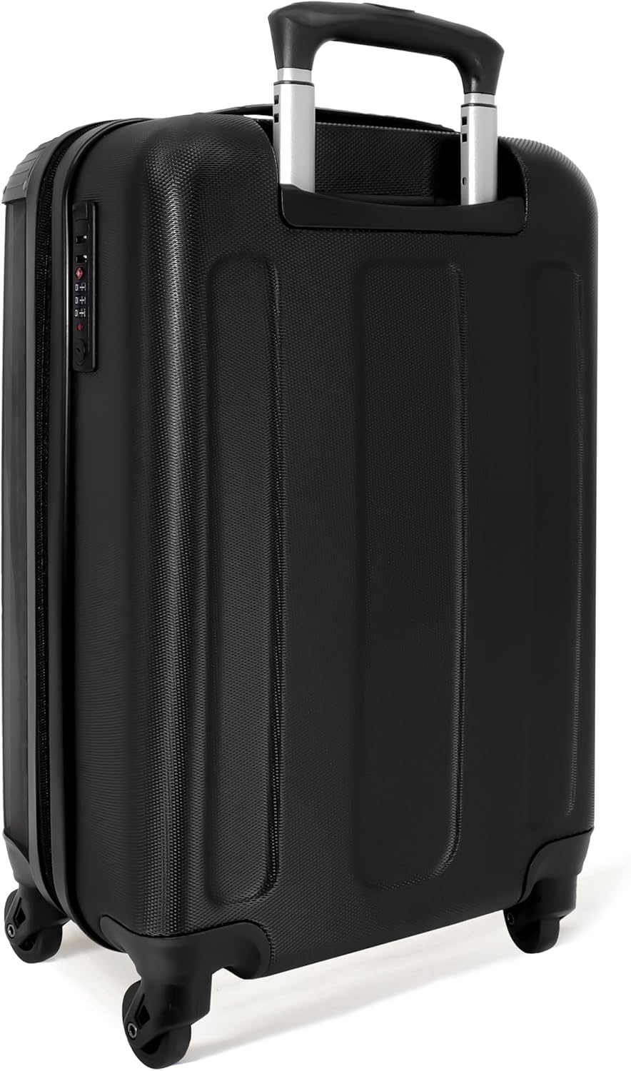 NoBoringSuitcases.com® Koffer Handgepäck Trolley Rollkoffer Kleine Reisekoffer mit 4 Rollen - Wolf -
