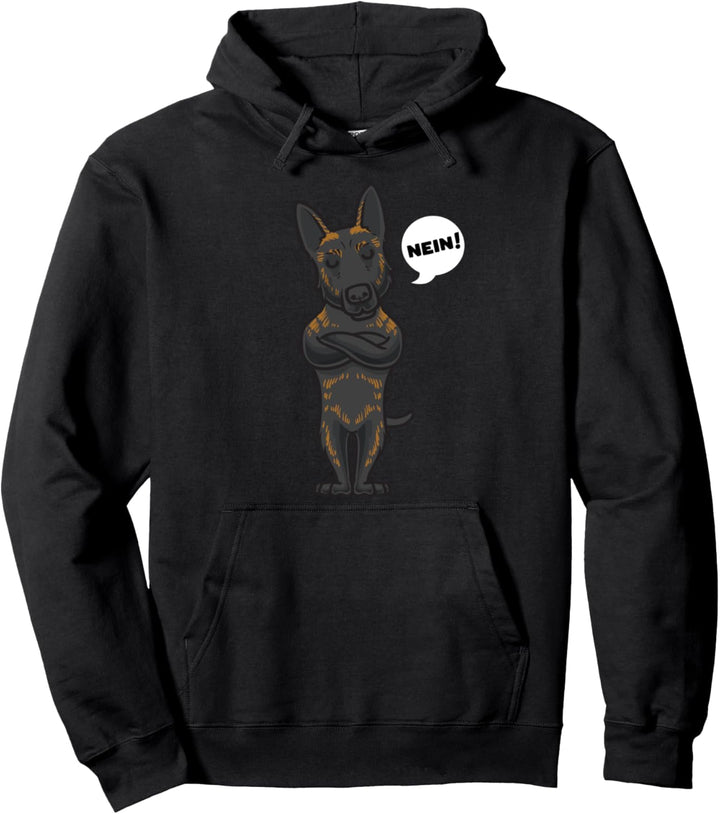 Sturer Hollandse Herdershond Hund lustig Hundefan Pullover Hoodie