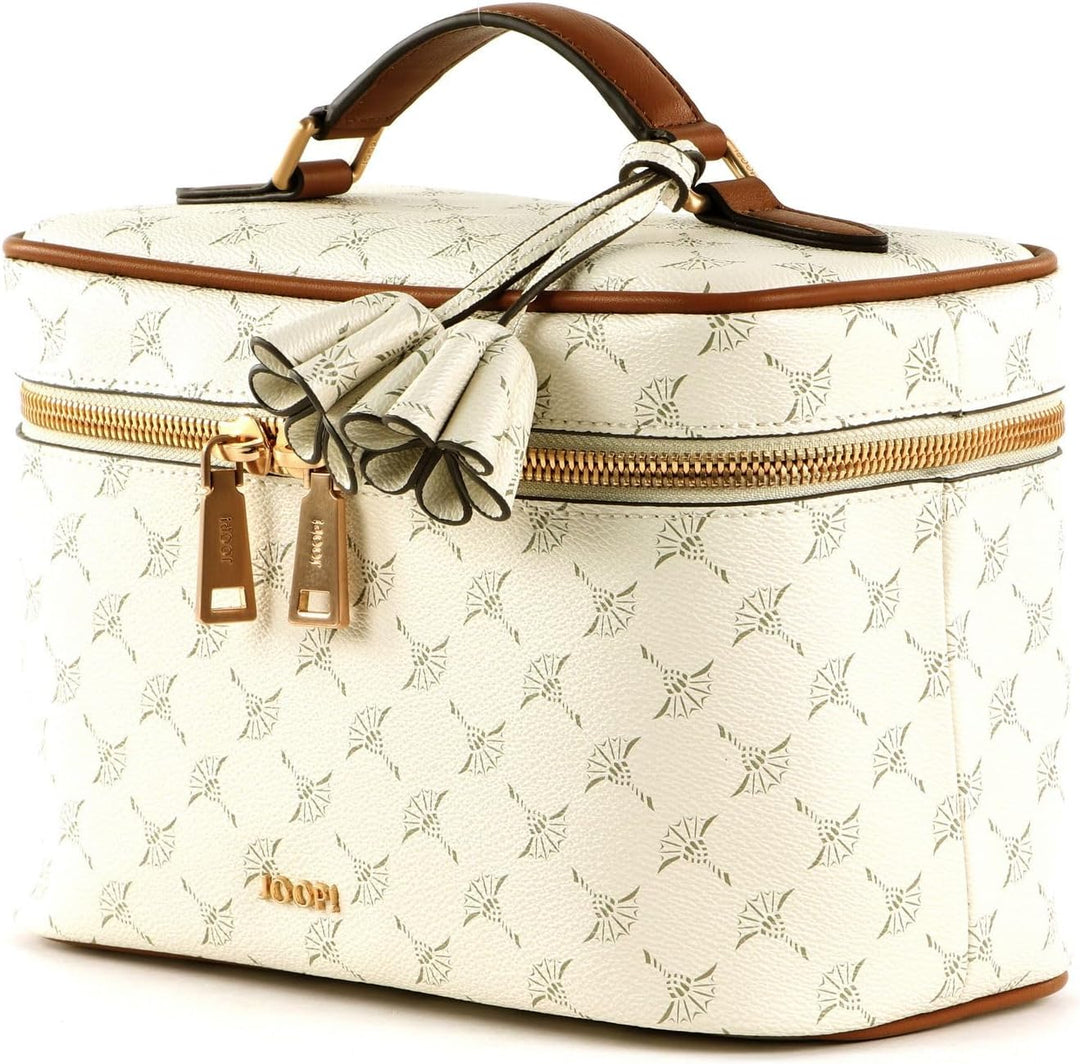 JOOP! Cortina 1.0 Flora Washbag M Cream-White, Cream-white