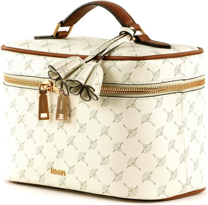 JOOP! Cortina 1.0 Flora Washbag M Cream-White, Cream-white