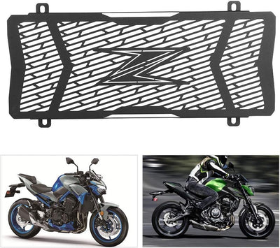 Kühlerschutz, Edelstahl Motorrad Kühlergrill Shroud Cover Protector Fit für Z650 Z 650 Z-650 2017-20