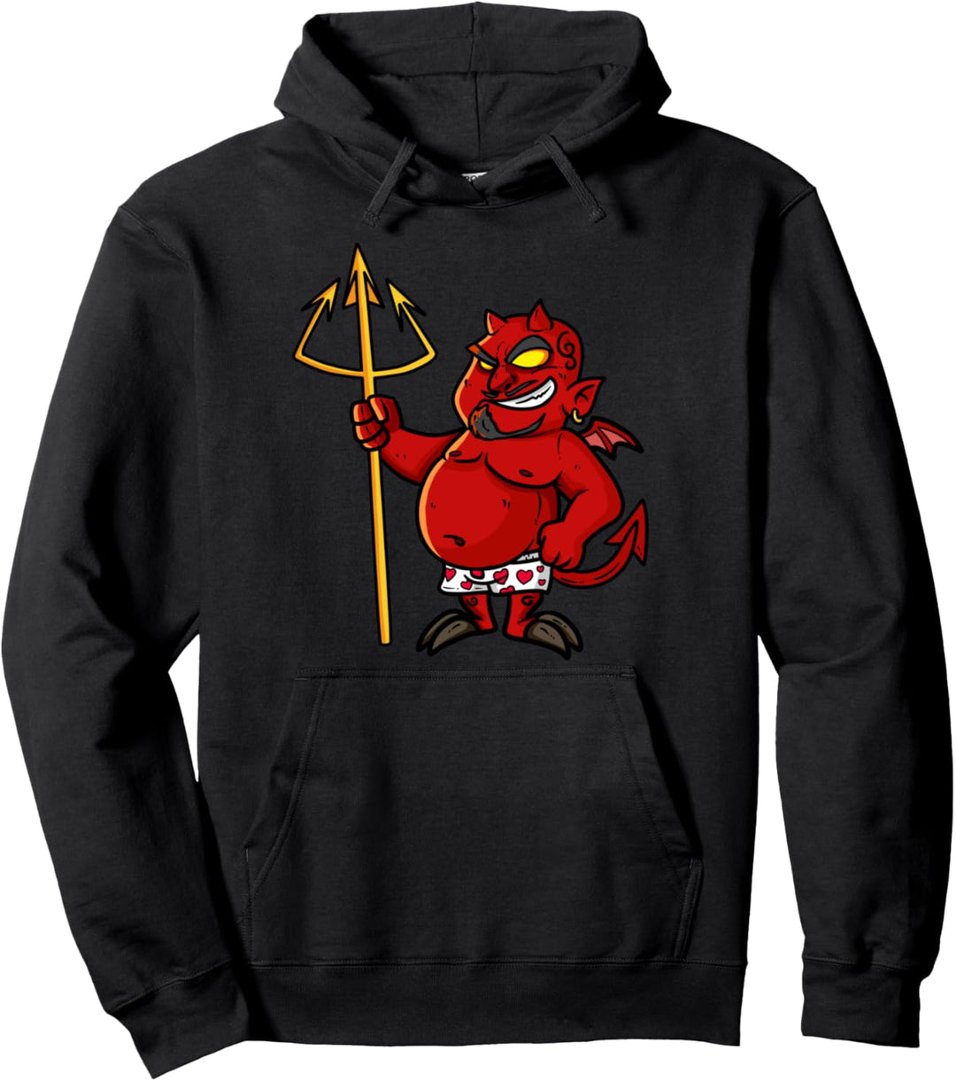 Teufel in Unterwäsche - Halloween Kostüm - T-Shirt Pullover Hoodie