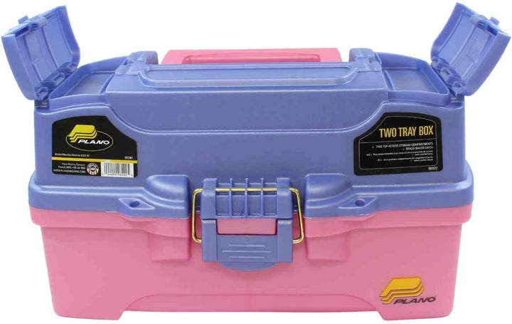 Plano 28 Tackle Box mit Dual Top Zugang, Unisex - Erwachsene, 2 Tray Tackle Box W/Dual Top Access Ei