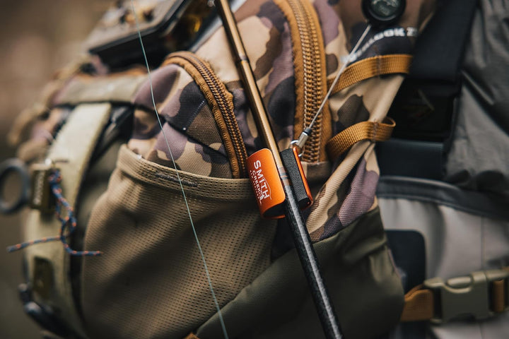 Smith Creek Rutenclip mit Zinger Orange, Orange