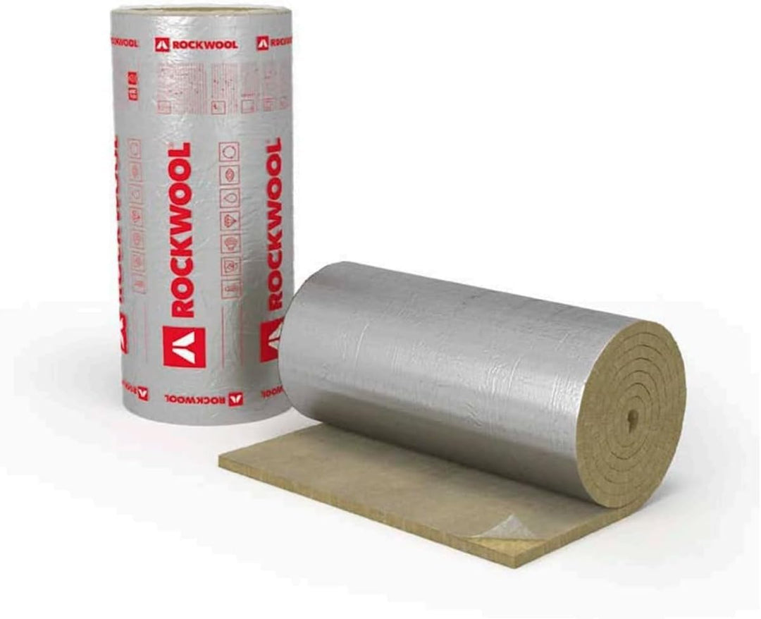 Rockwool KLIMAFIX Selbstklebende Lamellenmatte 20 - 50mm 100cm breit Brandklasse A1 (50mm - 2,5m² -