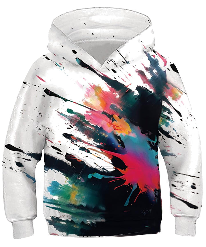 kids4ever Unisex Kinder Hoodie 3D Lustig GedrucKt Kapuzenpullover Langarm Pullover Hoodies Sweatshir