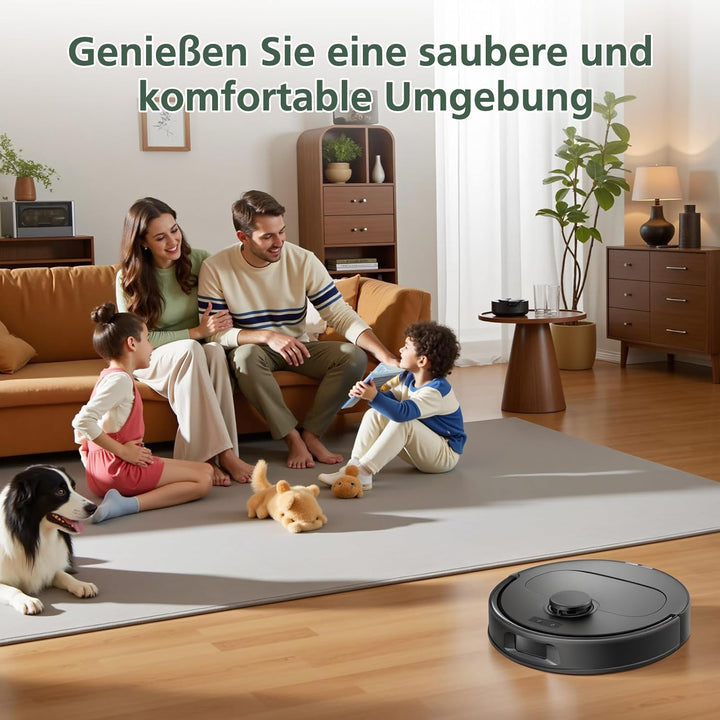 26 Stück Zubehör Ersatzteile für Roborock QV 35A/QV 35S Saugroboter, 2 Rollenbürste, 4 HEPA-Filter,