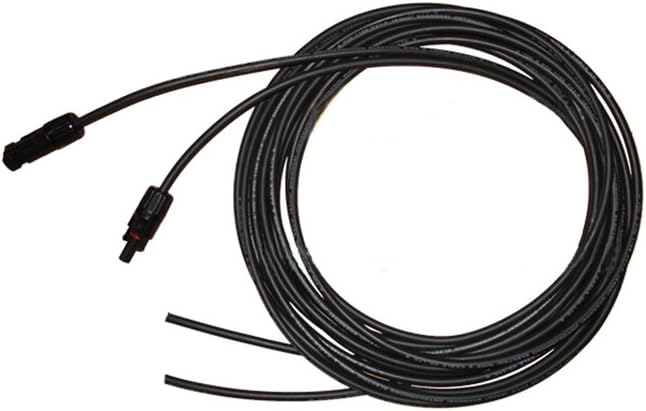 Renogy 3 m 12 AWG Adapter-Kit Solarkabel PV mit weiblichen und männlichen Steckern, verbinden Sie So