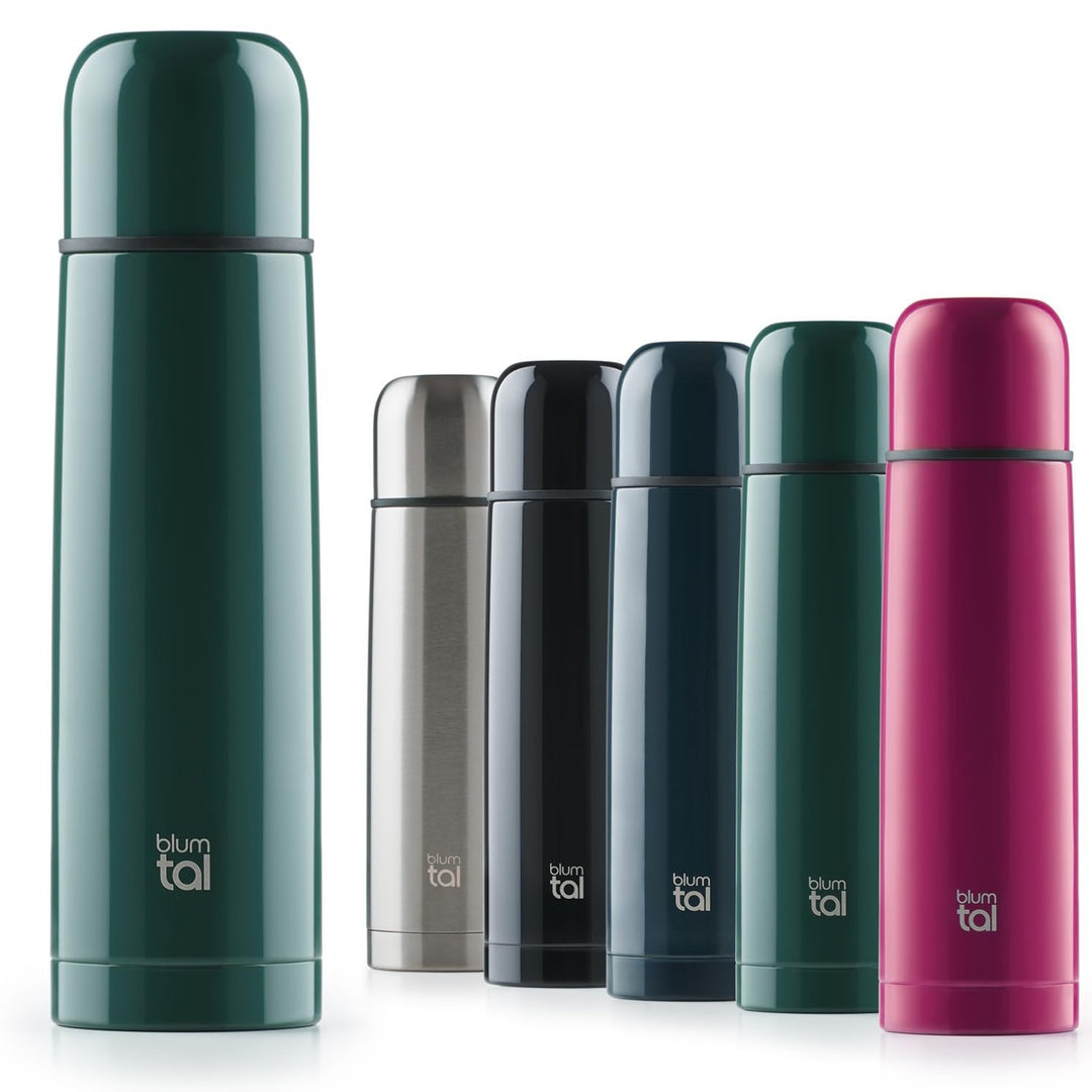 Blumtal® Thermosflasche 700 ml - BPA-freie Thermoskanne für warm&kalt - auslaufsichere Isolierflasch