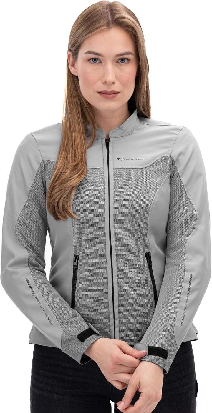SHIMA OPENAIR LADY Motorradjacke Damen - Leichte, Atmungsaktive Sommer Mesh Motorcycle Stadt Textilj