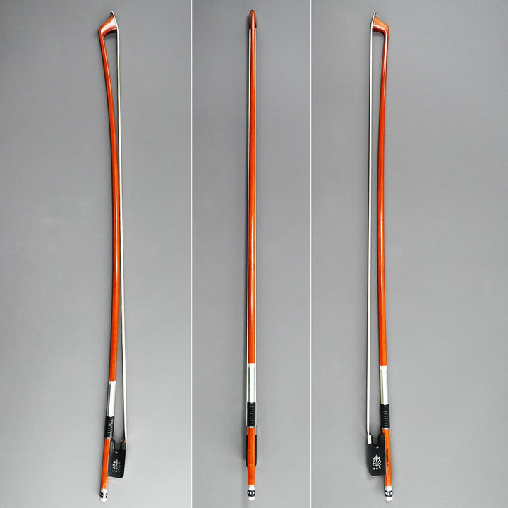 vingobow 4/4 Grösse Pure Silber montiert Pernambuco Cello Bogen für concetro Level. ausgewogen warme