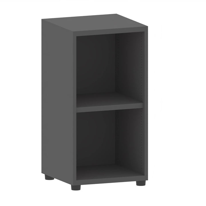 Aktenregal 2 Fächer versch. Farben | Büroregal 2 OH 40x40x77cm aus Holz | Büromöbel Ordnerregal Büch