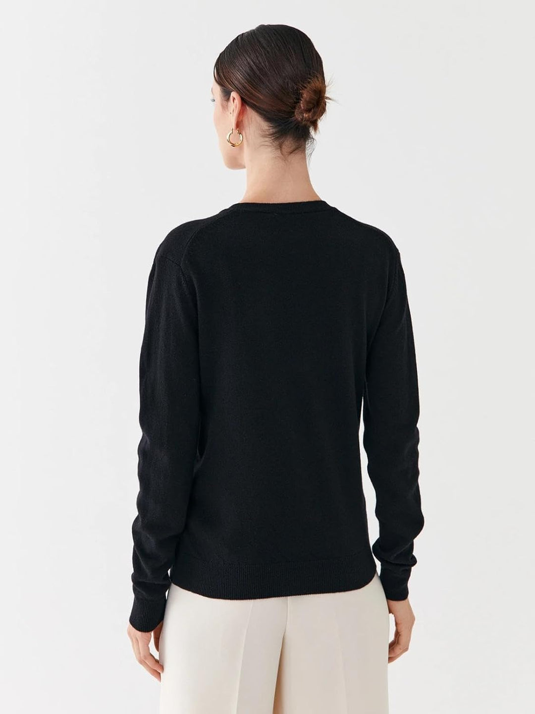 United Colors of Benetton Damen Pullover M Schwarz 100, M Schwarz 100