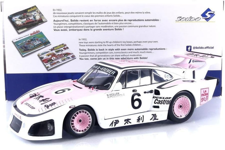 Solido 1:18 Porsche 935 K3 weiss