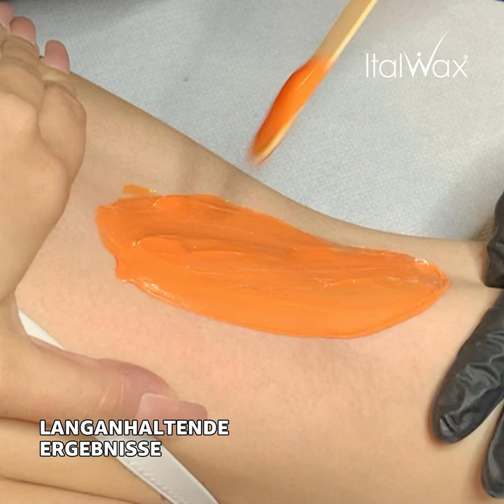 Italwax Top Line Coral - 450g - Waxing Perlen für Haarentfernung – Duftlos - Synthetische Formulieru