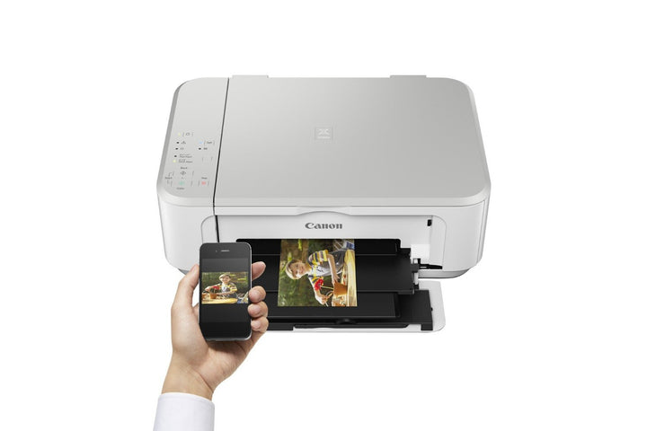 Canon PIXMA MG3650 Tintenstrahl-Multifunktionsdrucker Scanner Kopierer weiss, Weiss