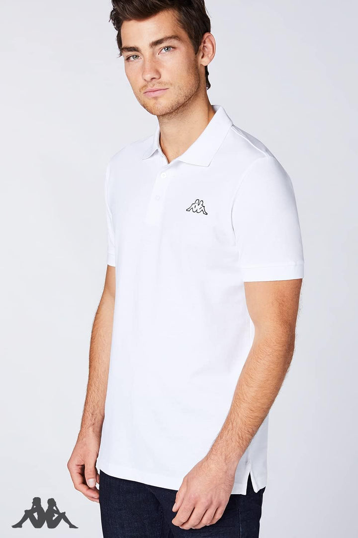 Kappa Herren Polo Shirt VENIST im 2er Pack in M - 5XL | Polo-Hemd mit Logodruck | Basic Poloshirts f