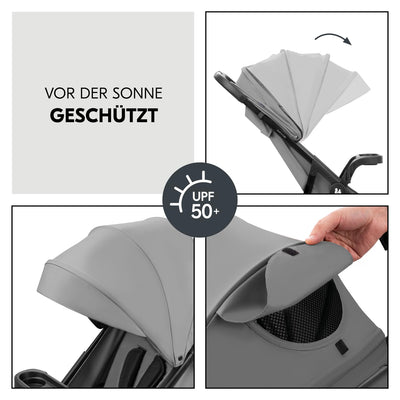 hauck 2in1 Kinderwagen Set Shop N Care Travel Set inkl. Buggy und Babyschale ab Geburt bis 22 kg, Kl