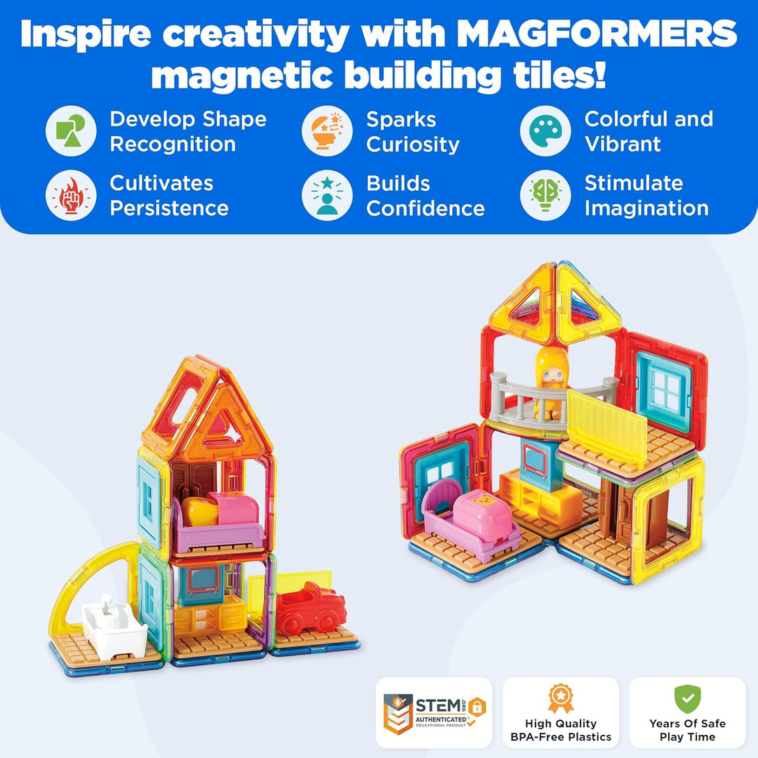Magformers 705009 magnetisches Bauspielzeug, Mehrfarbig