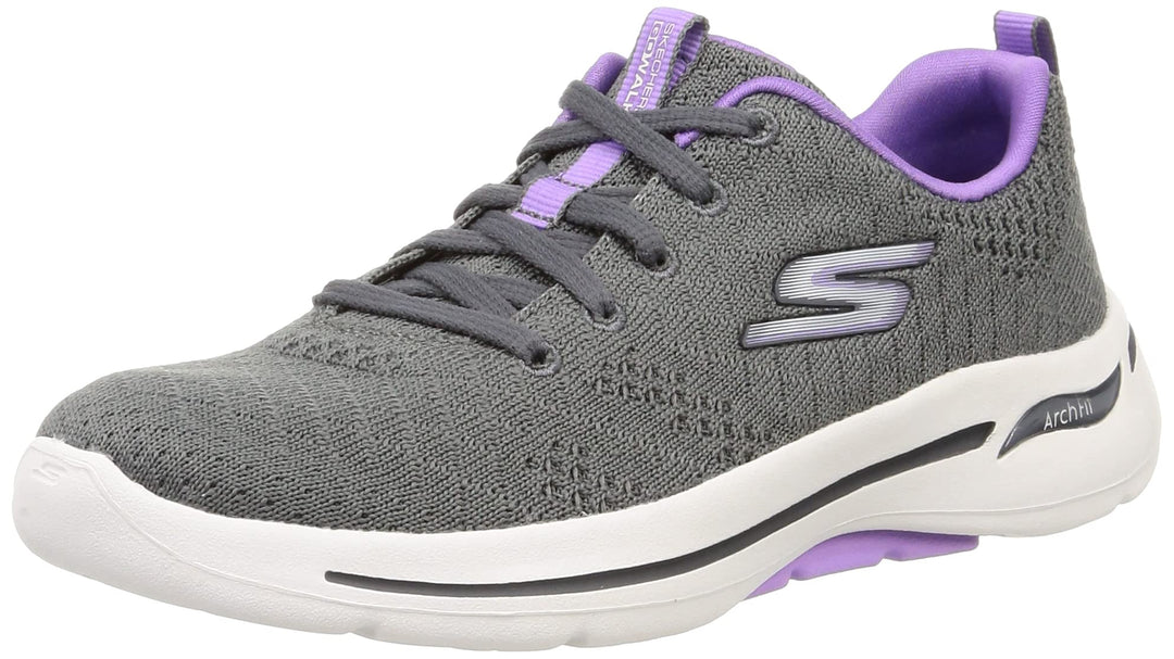 Skechers Women's Go Walk Arch Fit Unify Sneaker 35 EU Grau, 35 EU Grau