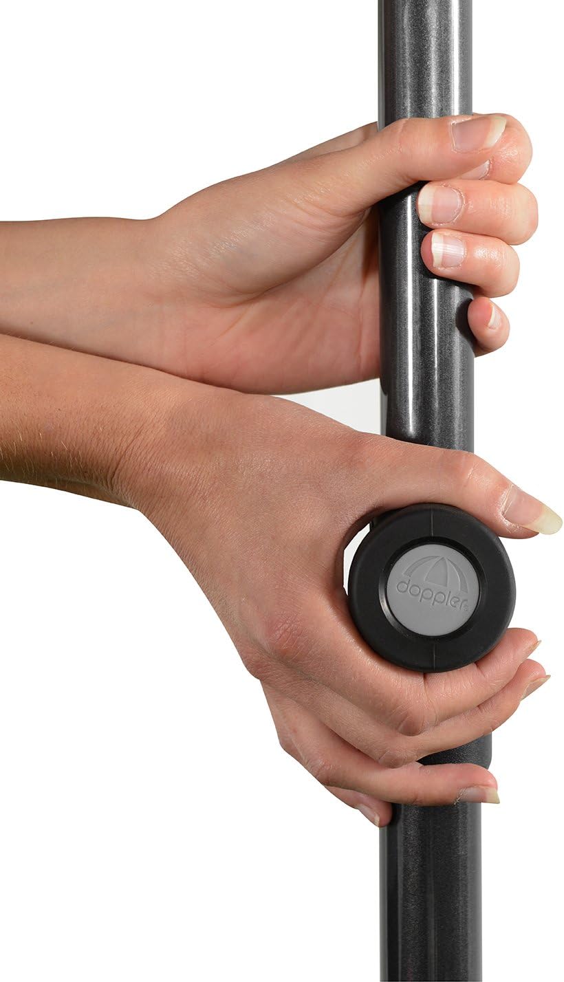 Doppler Absolut wasserdichter Gartenschirm Waterproof 260x150 Pistazie, UV-Schutz 80, MADE IN AUSTRI