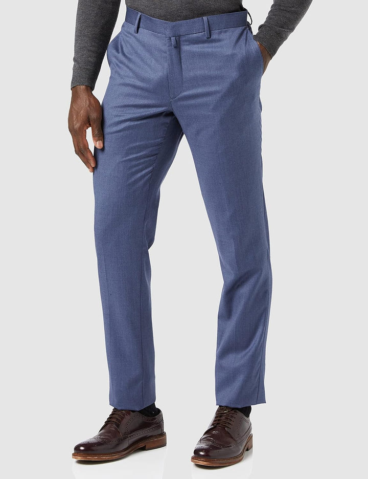 Hackett London Herren Plain Wool Twill B Cc Business Suit Jacket 50 Blue (Blue), 50 Blue (Blue)