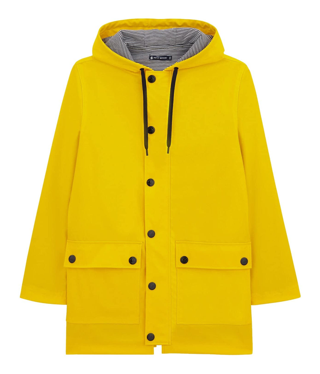 Petit Bateau Damen Gewachster Mantel S Gelb, S Gelb