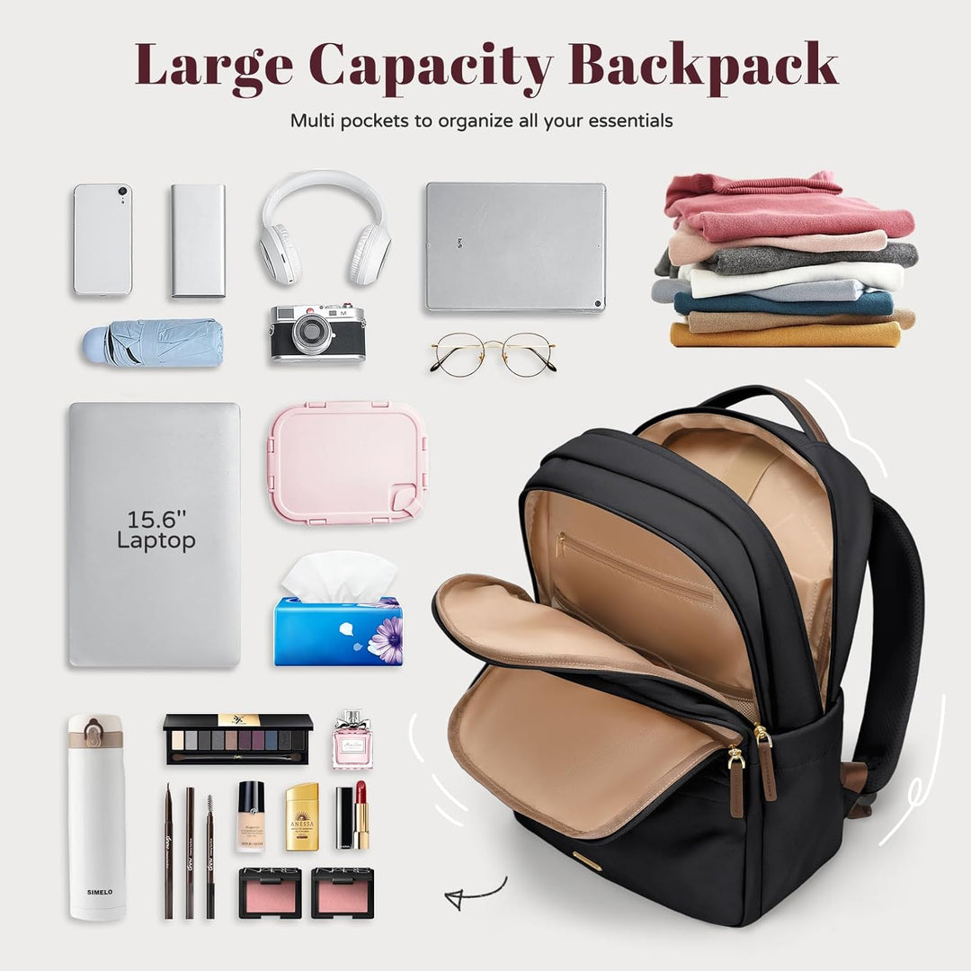 GOLF SUPAGS Multifunktional Handgepäck Rucksack, Schulrucksack Teenager, Rucksack Damen für Schule,