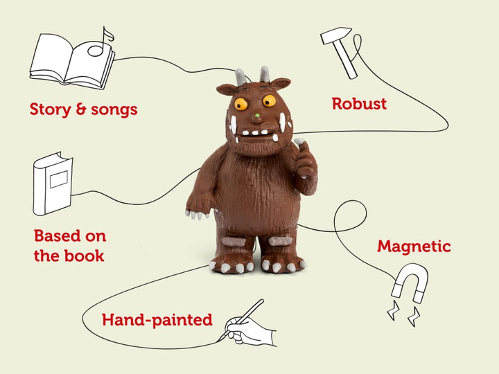 tonies 10000001 Hörfigur (Englische Version) The Gruffalo für die Toniebox, The Gruffalo