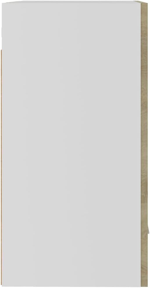 vidaXL Hängeschränke 2 STK. Lyon Sonoma-Eiche 50x31x60 cm Holzwerkstoff, Küchenschrank, Gastronomies