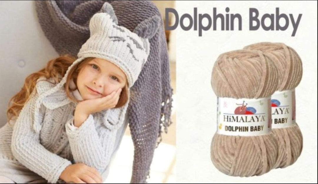 3 Knäuel Himalaya Delphin Baby Garn 395 Yards 3x100g Super Bulky Baby Blanket Garn (80307), 80307