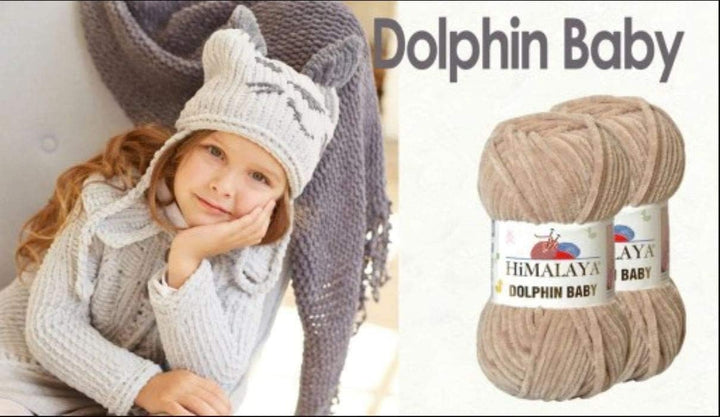 3 Knäuel Himalaya Delphin Baby Garn 395 Yards 3x100g Super Bulky Baby Blanket Garn (80307), 80307